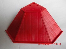 PLAYMOBIL Große rote Dachecke aus Set 3175 Feuerwehr-Hauptquartier