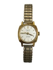 Dugena Festa - 17 Rubis - antike Damen Armbanduhr - Handaufzug - Werk läuft