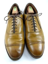 Allen Edmonds  "FIFTH AVENUE"  Cap-Toe Oxfords 12 EE Walnut DAINITE (646N)