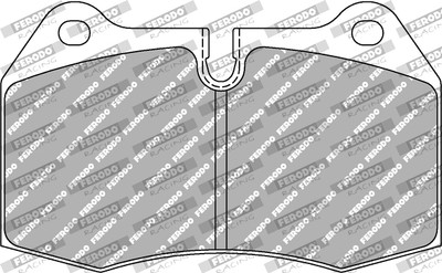 FERODO RACING FCP1561H Bremsbelagsatz, Scheibenbremse für MINI,NISSAN