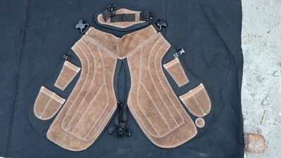 Handgefertigte Leder Hufschmied Chaps Schürze für Schuh-, Reiten- & Schmiedearbeiten