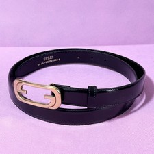 【used good】GUCCI Belt Interlocking G Genuine product 0059462905b