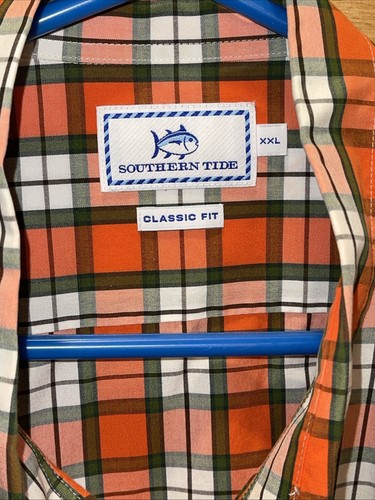 Southern Tide Classic Fit Herren Langarm Button Down Hemd Größe XXL - Bild 5 von 7