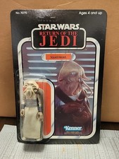 Vintage 1983 77 Back MOC Star Wars Squid Head Unpunched Very Clean Action Figure