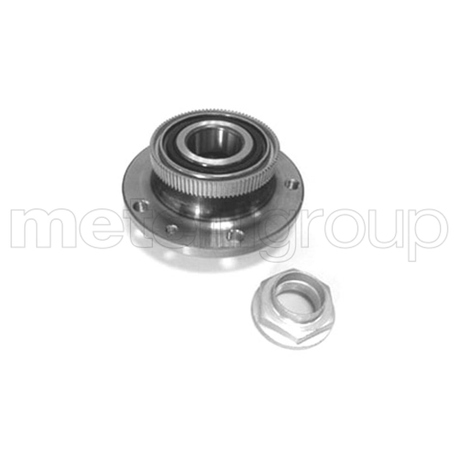1x ORIGINAL® Metelli 19-2320 Radlagersatz, Radlager Vorne für BMW 5 6 BMW 5 6