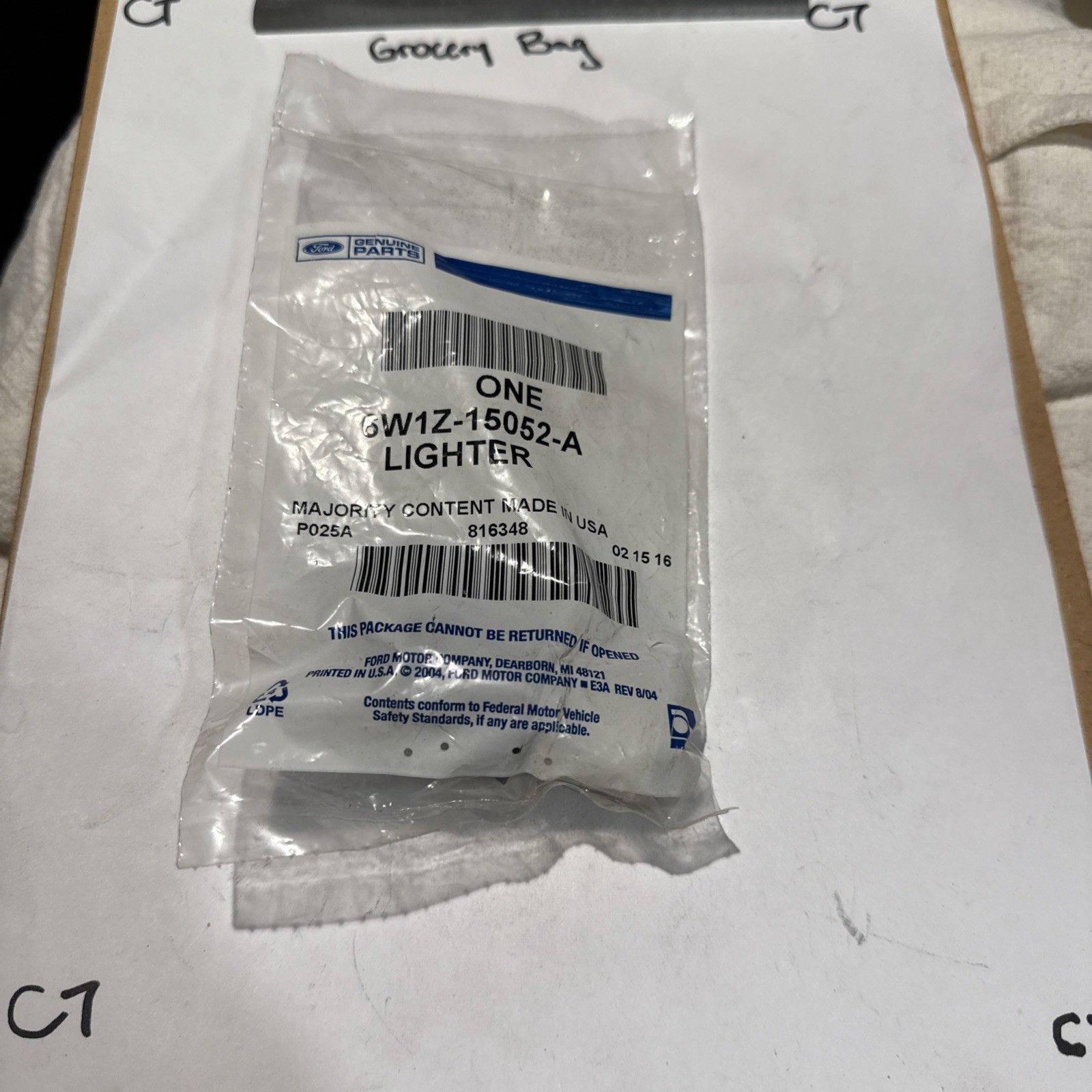 Element 6w1z-15052-a New In Box