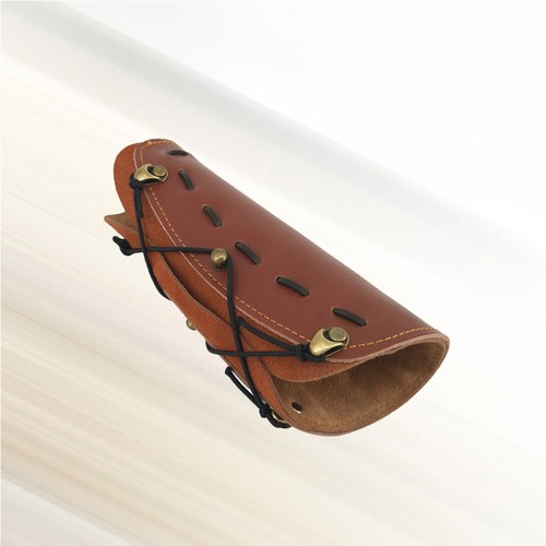 High-end Cowhide Arm Guard Hunting Protection Archery Protective - Picture 3 of 11