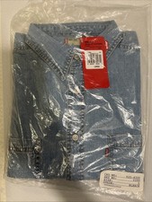 Levis Vintage Denim Red Tab Men s Shirt LG NWT