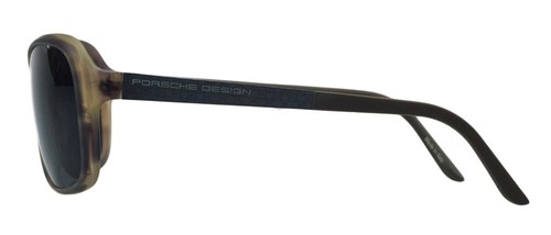 Porsche P8558-B Sonnenbrille braun Horn rechteckig - Bild 3 von 5