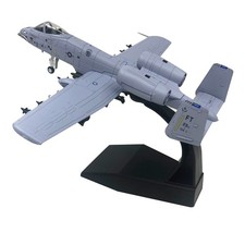 1/100 A-10 Attack Aircraft Thunderbolt II Fighter Alloy Plane Model Collection