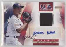 2013 Panini USA Baseball Box Set 5/99 Jordan Butler #2 Auto 0f8