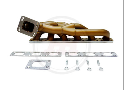 3mm 42mmOD T3 /T4 Top Turbo Manifold For E36 E39 M50 M52 S50 S52 1990-2001Coated