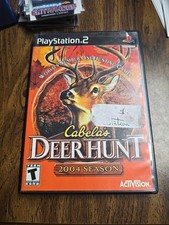 Cabela's Deer Hunt 2004 Season Sony PlayStation 2 PS2 Complete CIB Tested