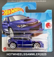 "Hot Wheels \"Subaru Wrx Sti\" Hw J-IMPORTS HKJ10-M521 Ovp UngeÖFfnet Neu"