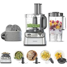Kenwood  FDM71.450SS MultiPro One Touch Food Processor 1000 Watt Variable Speed