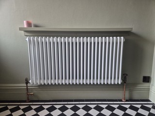 Milano Windsor 2 Column Horizontal Radiator 600 X 1190 White Northampton
