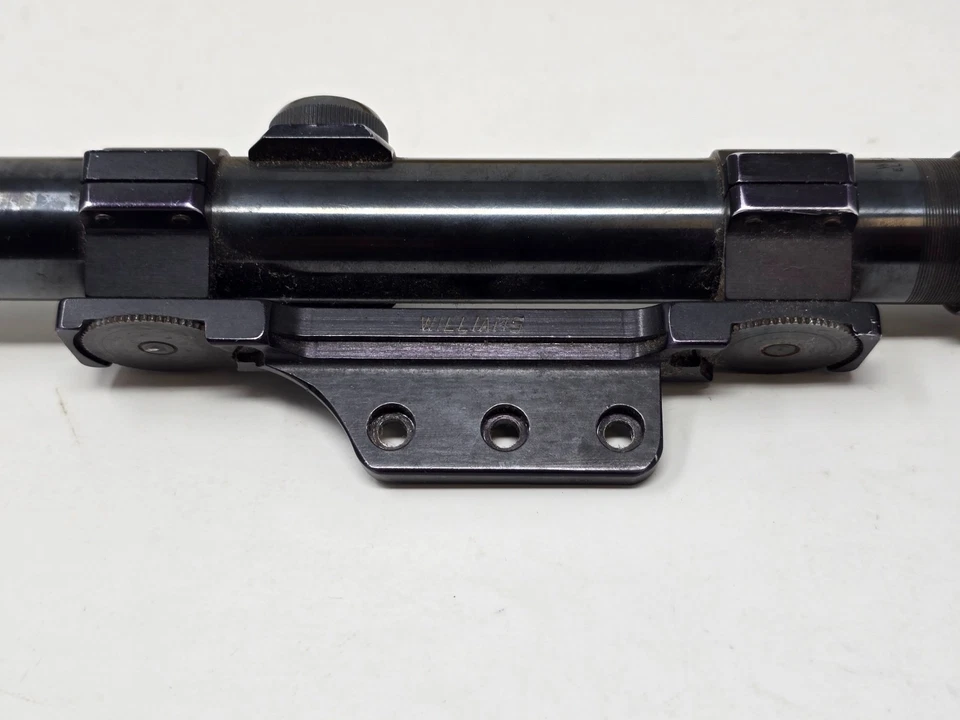 WEAVER K3 60-B 十字架固定步枪范围老式带盒和侧面安装 — 第 3/4 张图片