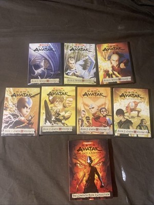 Avatar: The Last Airbender - Book 1:(2-4) Book 2: (complete) Book3 (complete)