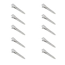 100 Pack Metal Alligator Hair Clips No Crease Rustproof Salon 2.16 in