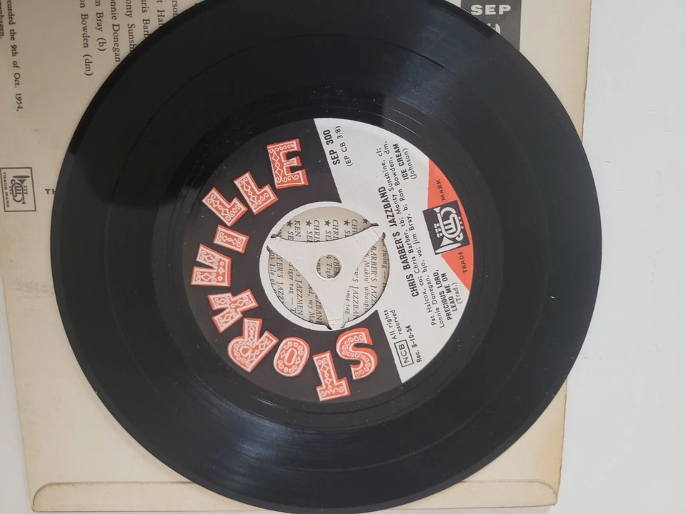 Chris Barber's Jazzband – Tiger Rag DENMARK RELEASE ORIGINAL Foto 4 de 4