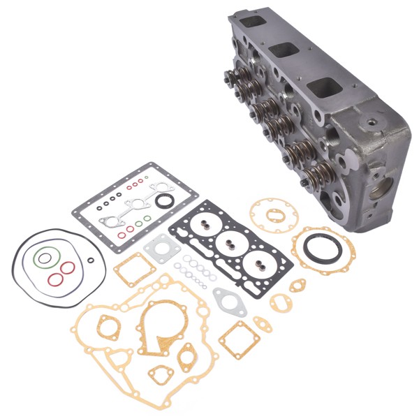 D1105 Complete Cylinder Head with Full Gasket Set for Kubota RTV1100 RTV1100CW9