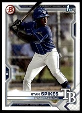 2021 Bowman Draft #BD-63 Ryan Spikes