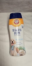 Arm & Hammer Tearless Puppy Shampoo 20oz Gentle Dog Wash Coconut Scent NEW