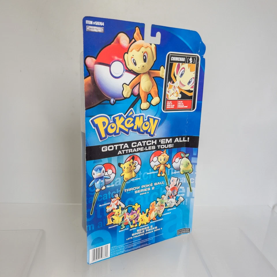 Jakks Pacific - Pokemon Series 2 - Throw Poke Ball PIPLUP *NON-MINT* - Image 2 of 3