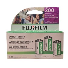 FUJIFILM 200 ISO 35mm Film 3-Pack - 36 Exposures Color Print Film Exp 08/2026