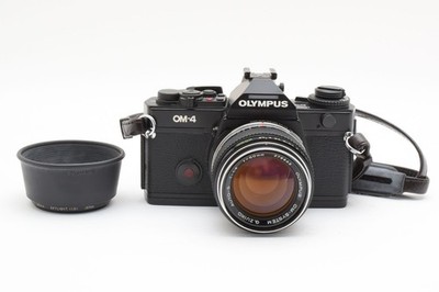 フィルムカメラ OLYMPUS OM-4 ZUIKO AUTO-S 50mm F1.4 Read [Near Mint] Olympus OM-4 black G.ZUIKO AUTO-S 50mm F1.4 from