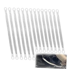 14 Pcs Engine Ground Straps Kit 10" / 12" Braided 14 Pcs (8×10in + 6×12in)