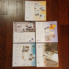 12x12 Creative Memories x5 Lot, Pages Portrait Protectors Pocket Calendar NIP