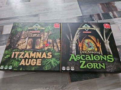 2er SET House Of Treasure ESCAPE GAME Exit Game Puzzle Jonathan EATONS 