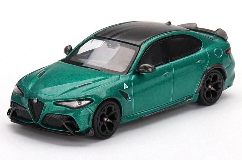 Alfa Romeo Giulia GTA Verde Montreal 1:64 Scale BBR Models BBRDIE6410