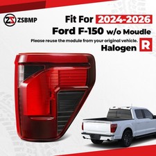 For 2024 2025 2026 Ford F-150 Halogen Tail Light with Blind Spot Detection Right