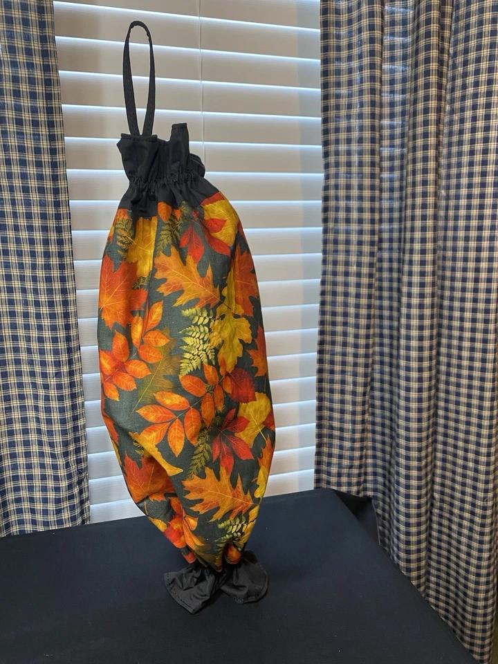 Двусторонний держатель для продуктовых сумок Homemade By Me. Тематика Хэллоуина и осени - Изображение 2 из 4