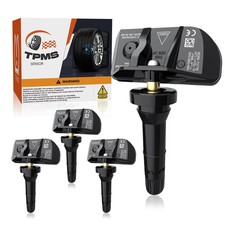 TPMS Sensors, 433 MHZ Tire Pressure Monitor System Replacment Sensor for 2020...