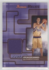 2007-08 Bowman Draft Picks & Stars Relics Bronze 19/50 Spencer Hawes #BR-SH 0v0
