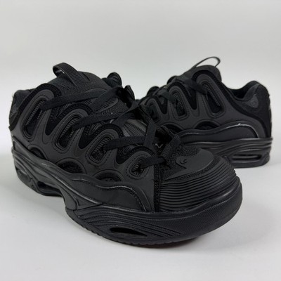 Osiris D3 2001 Shoes Mens Size 12 Black Skateboarding Sneakers 1141-1236