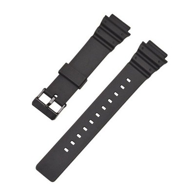 18mm For Casio MRW-200 MRW-200H MWC-100 Classic Dive Diver Rubber Watch Band