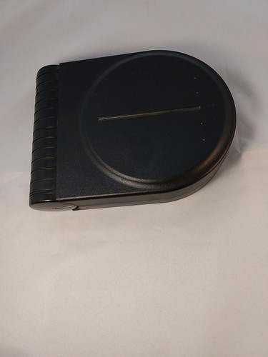 Vintage CD DVD Portable Hard Case 12 Disc Storage Holder Hard Plastic USA Made