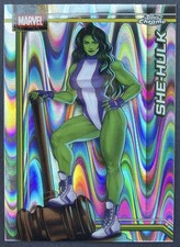 2026 Topps Chrome Marvel Comics She-Hulk #151 RayWave Refractor