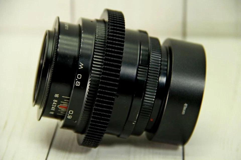📷Jupiter-9 85mm f/2 M42 Lens w/ Canon EF Adapter – Soviet Portrait Lens - Image 3 of 4