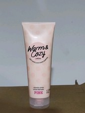 Victoria Secret Pink Warm  Cozy Body Scented Lotion 8 Oz. Soft Vanilla New
