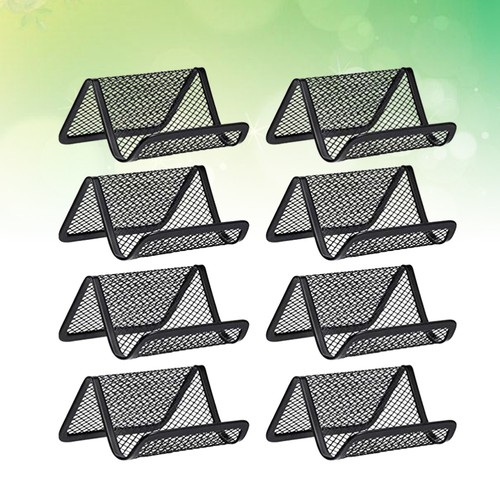 8 Pcs Office Supplies Business Card Holder Display Rack Organizer Case - Afbeelding 6 van 11