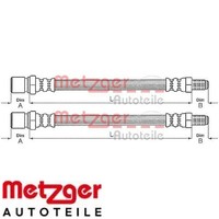 2X Bremsschlauch Metzger 4111688 2 BremsschläUche Rechts Links FüR VW