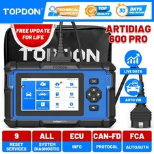 TOPDON Topscan pro&AD600S+ PRO: All-System Car Diagnostic Tool & OBD2 Scanner