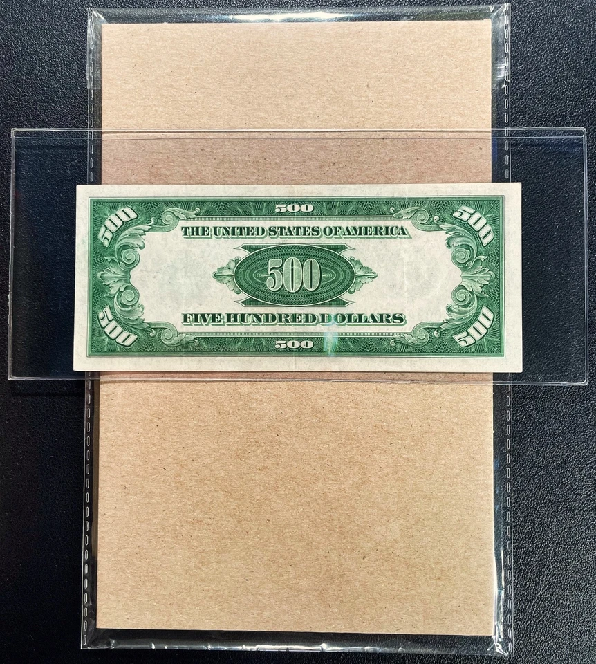 Fr. 2202-G 1934A $500 Federal Reserve Note CHICAGO "HIGH DENOMS" - VF Comment - Image 3 of 4