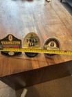 Man Cave Pub Beer Pump Signs With Clamps Theakstons Courage Ringwood Bitter Ale
