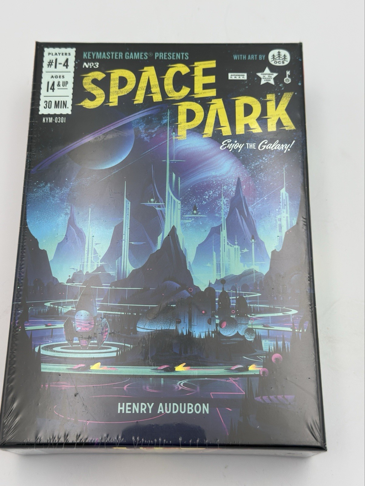 Space Park Enjoy The Galaxy 2018 Juego de Mesa KeyMaster Games - Nuevo Precintado